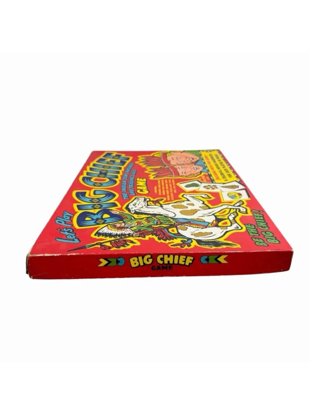 Vintage Let’s Play Big Chief Board Game Indian Sign Language- Complete!
